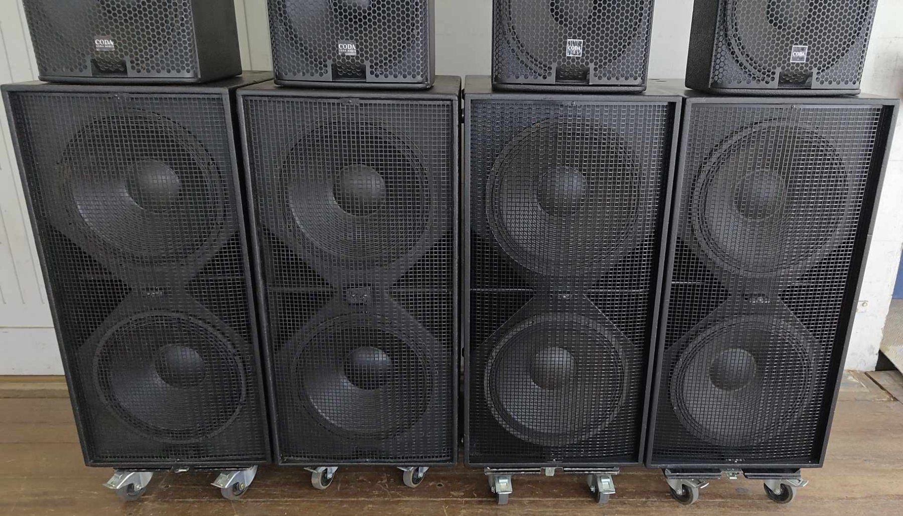 Casse acustiche: Coda Audio P.A. – Usato da Schlieren venduto da Basscenter 1