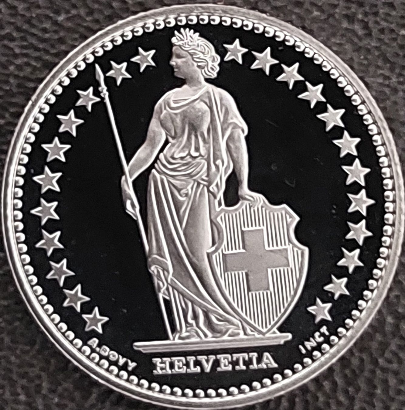 Tutti le monete: 1 Franken 2000 stgl. / aus Münzsatz – Nuovo (secondo la descrizione) da Arch venduto da coinsandmore 1