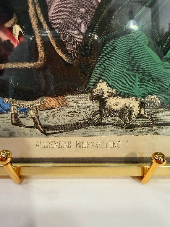 Grafica & Litografie: Original Mode-Stich "Allgemeine Modenzeitung" von 1864 – Usato da Obernau venduto da Arche_Noah_Brocki 3