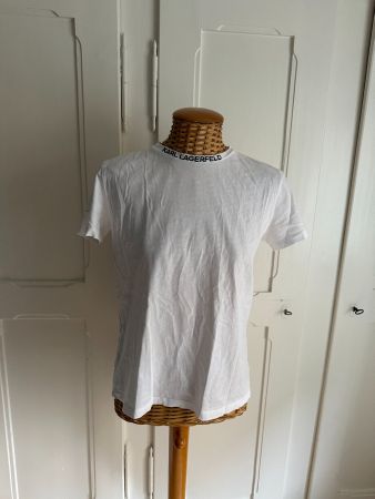 KARL LAGERFELD - T-Shirt weiss S