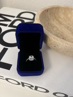Emerald Engagement Ring with Diamonds