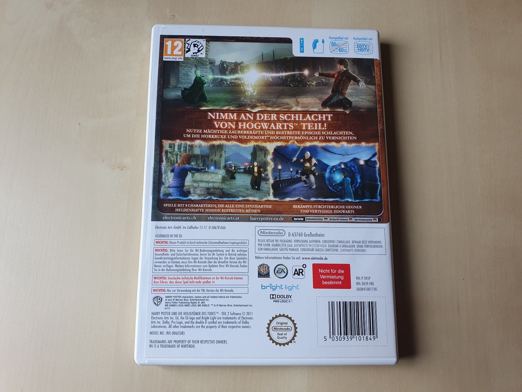 Nintendo Spiele: Harry Potter und die Heiligtümer des Todes Teil 2 – Gebraucht aus Stansstad von collectorsshop 1