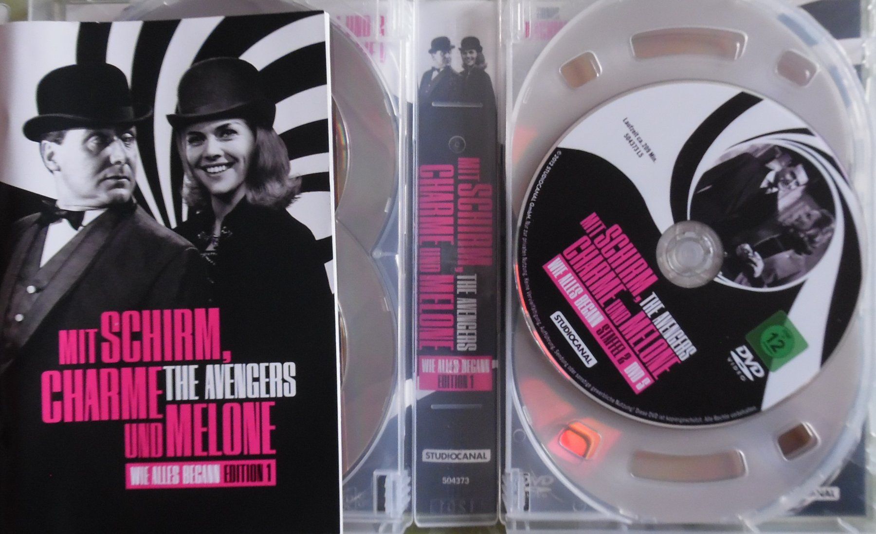 Tutti i DVDs: Mit Schirm, Charme und Melone. 9 DVD`s – Usato da Bellinzona venduto da Luna093 2