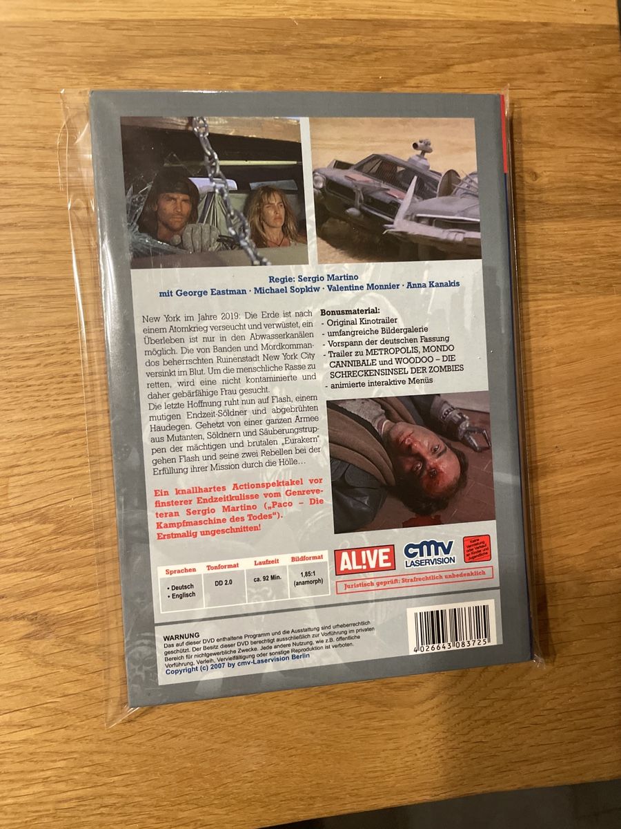 Tutti i DVDs: Fire Flash (1983) kleine Hartbox DVD – Usato da Hagendorn venduto da masterchieff 1