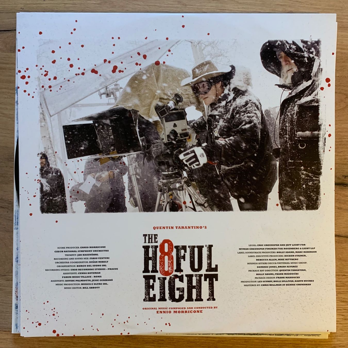 Dischi in vinile: THE HATEFUL EIGHT...OG EU 2016...EX/EX – Usato da Gals venduto da Diskopatshop 5