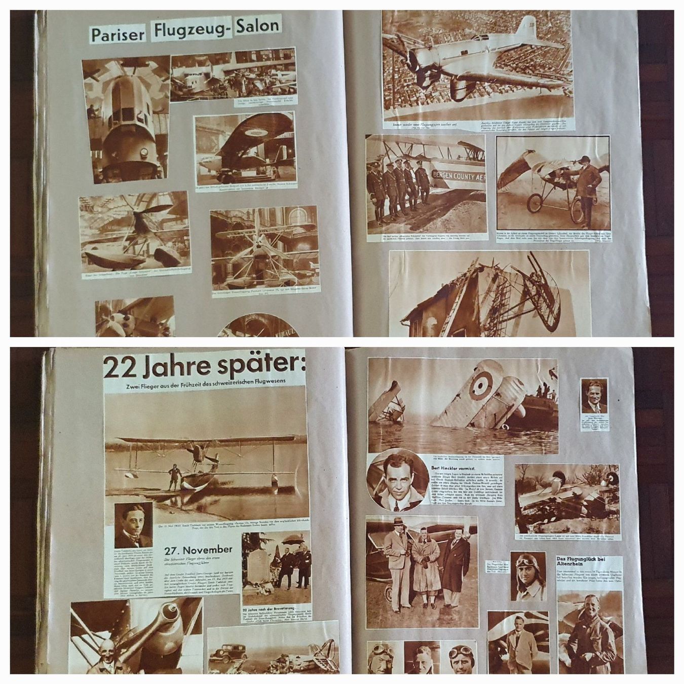 Riviste & Magazine: Grosses Heft mit Sport u. Flug- Ereignisse 1932/33 – Usato da Kreuzlingen venduto da Rschweiz1 6