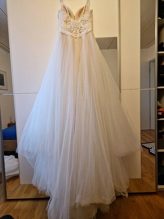 Vestiti: Brautkleid Grösse 38 – Usato da Wabern venduto da car_7fq8 3