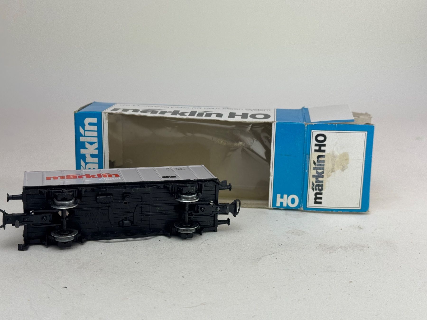 Märklin Modellini di ferrovie: EX-  Märklin Containerwagen Märklin – Usato da Elm venduto da Wikmtz 2