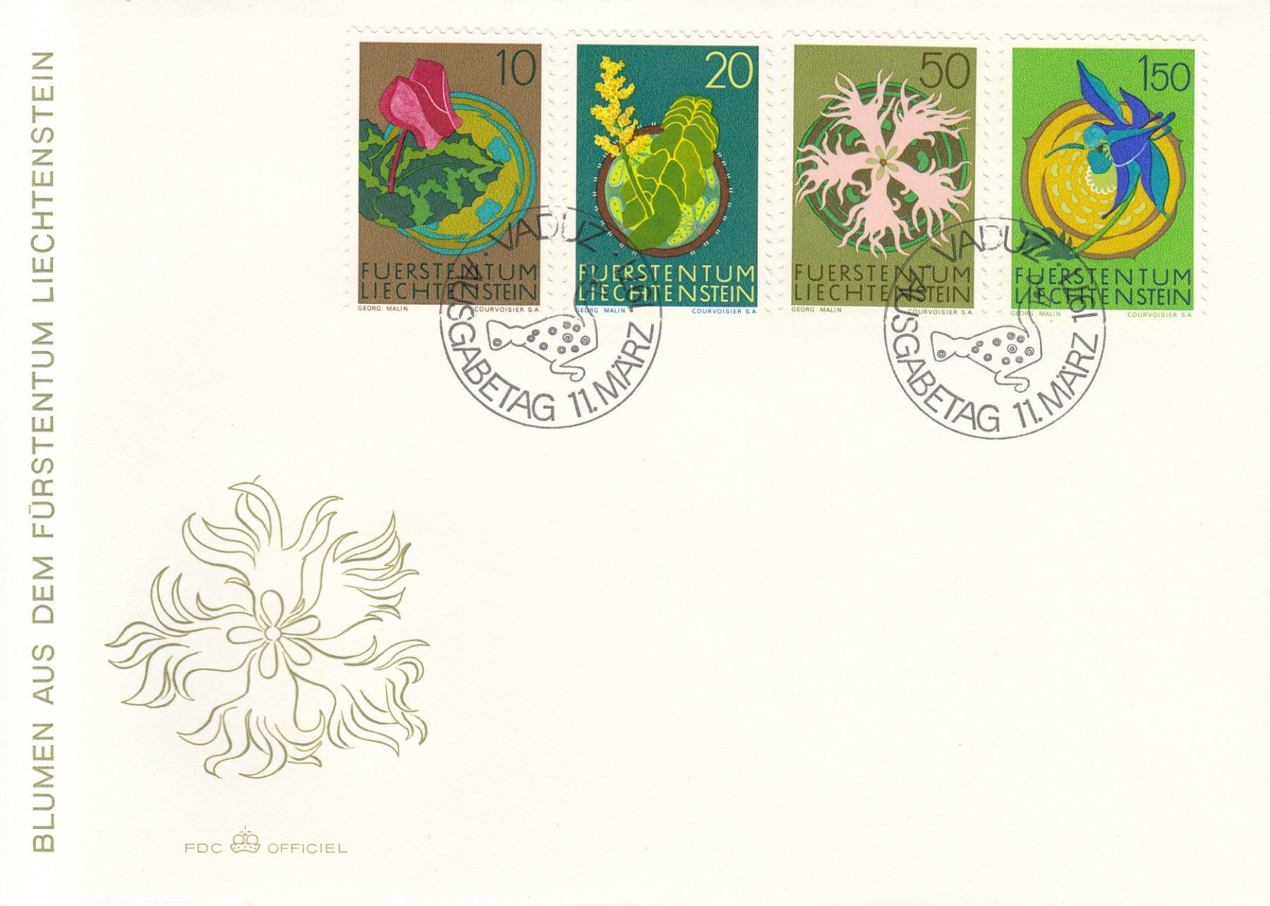 Tutti i francobolli: LBK 476 - 479 FDC – Usato da Bürglen TG venduto da StampGraf