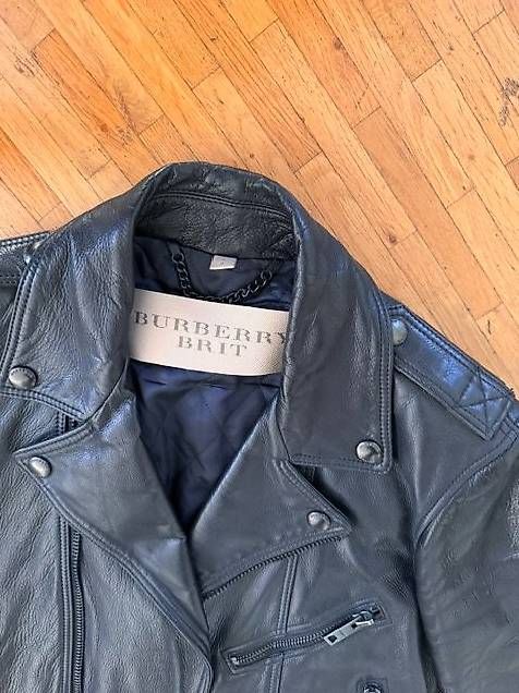 Burberry Giacche: Burberry Biker Jacke - Leder – Usato da Winterthur venduto da sto_2cfl