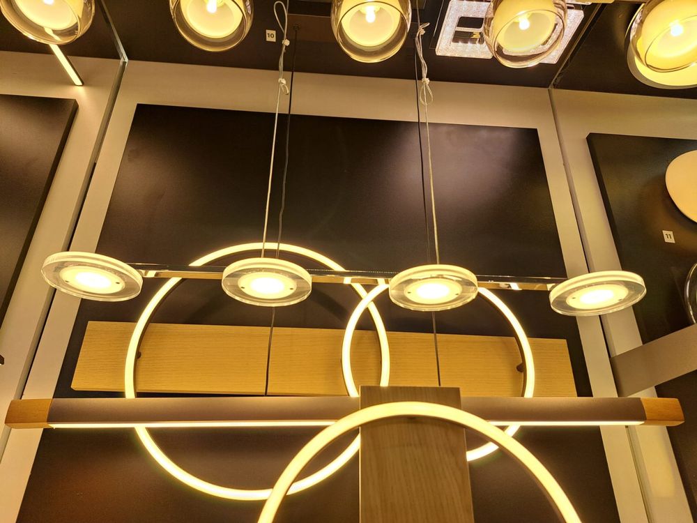 Lustres & lampes de plafonds: Moderne LED 2stk.Deckenlampen Chrom 4-flammig drehbar – D'occasion à Riedern par E-street1949 3