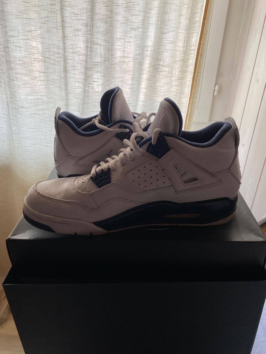 Jordan Herrenschuhe: Air Jordan 4 Retro Legend Blue – Neu (gemäss Beschreibung) aus Rheinfelden von enea4310 1