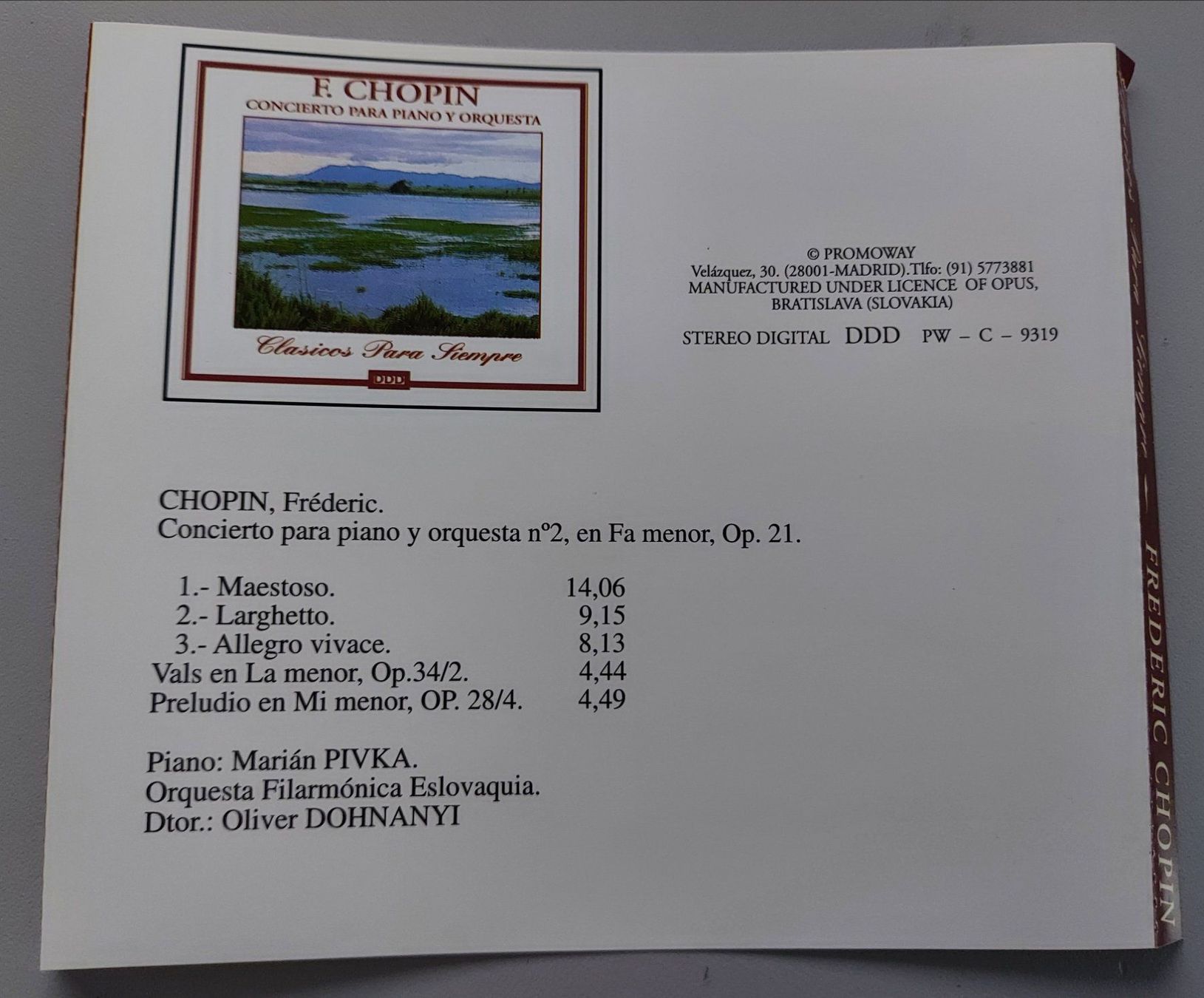 CD: CD Klassik u. Jazz – Usato da Lyss venduto da rochen54 6