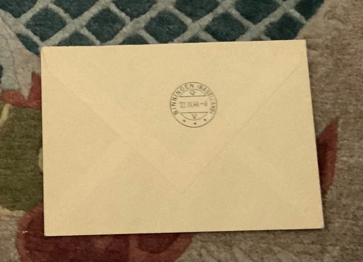 Alle Briefmarken: 1 Zürich Luftpost Einschreiben – Gebraucht aus Koblenz von Markenhimmel 1