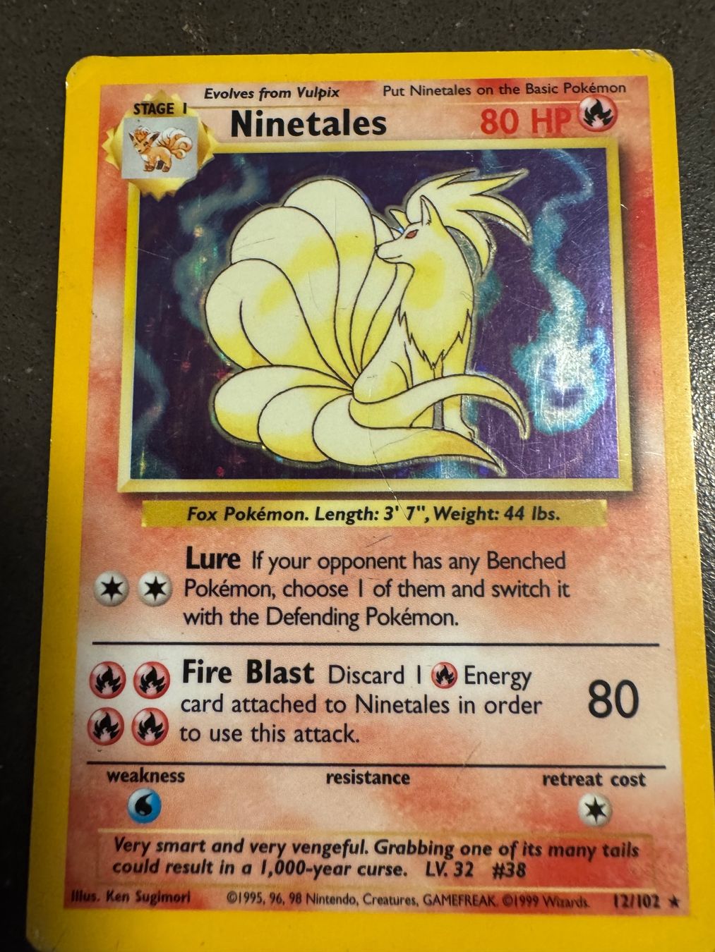 Pokémon Carte collezionabili: Base Set Holo Trio - Machamp Ninetales Hitmonchan – Usato da Cadro venduto da kiks27 3