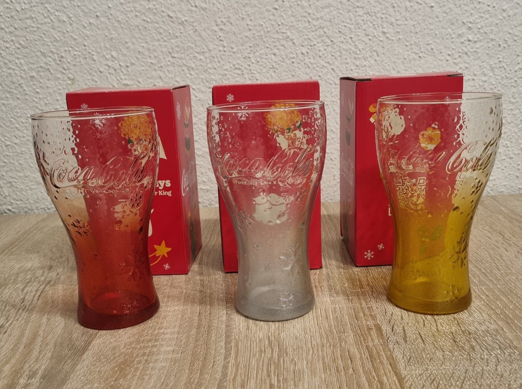 Coca-Cola Bicchieri: Gläser Burgerking X Coca Cola – Nuovo e nell'imballaggio originale da Neuenhof venduto da SquidGame