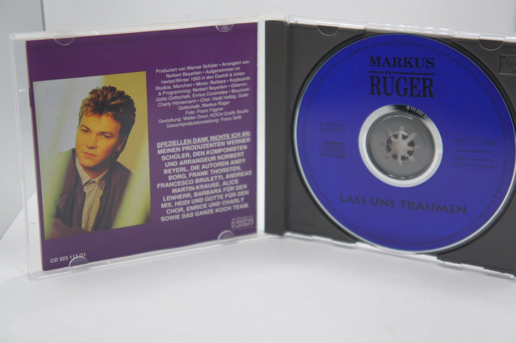 CD: CD Markus Rüger – Lass Uns Träumen – Usato da Ernetschwil venduto da luisvonerni 2