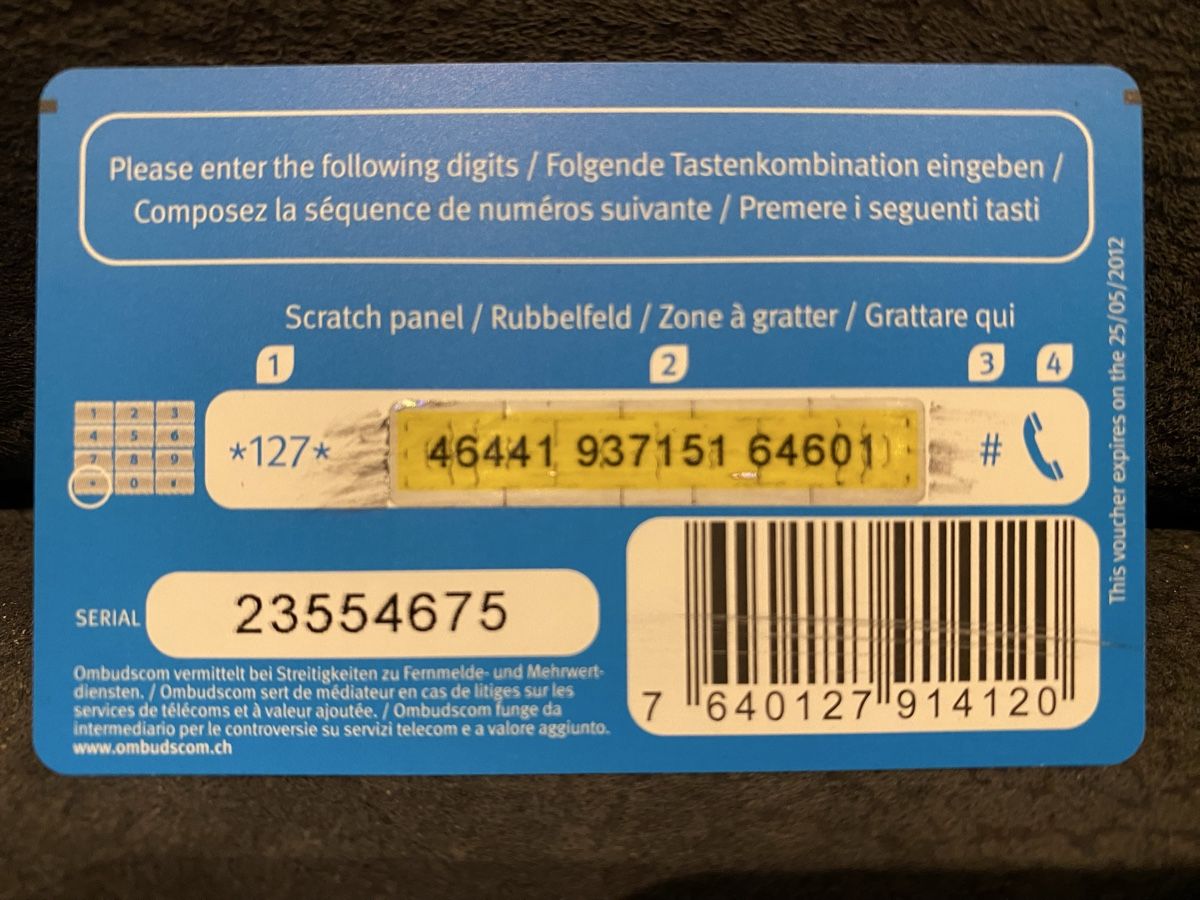 Schede telefoniche: Carte – Usato da Lausanne venduto da babacard10 1