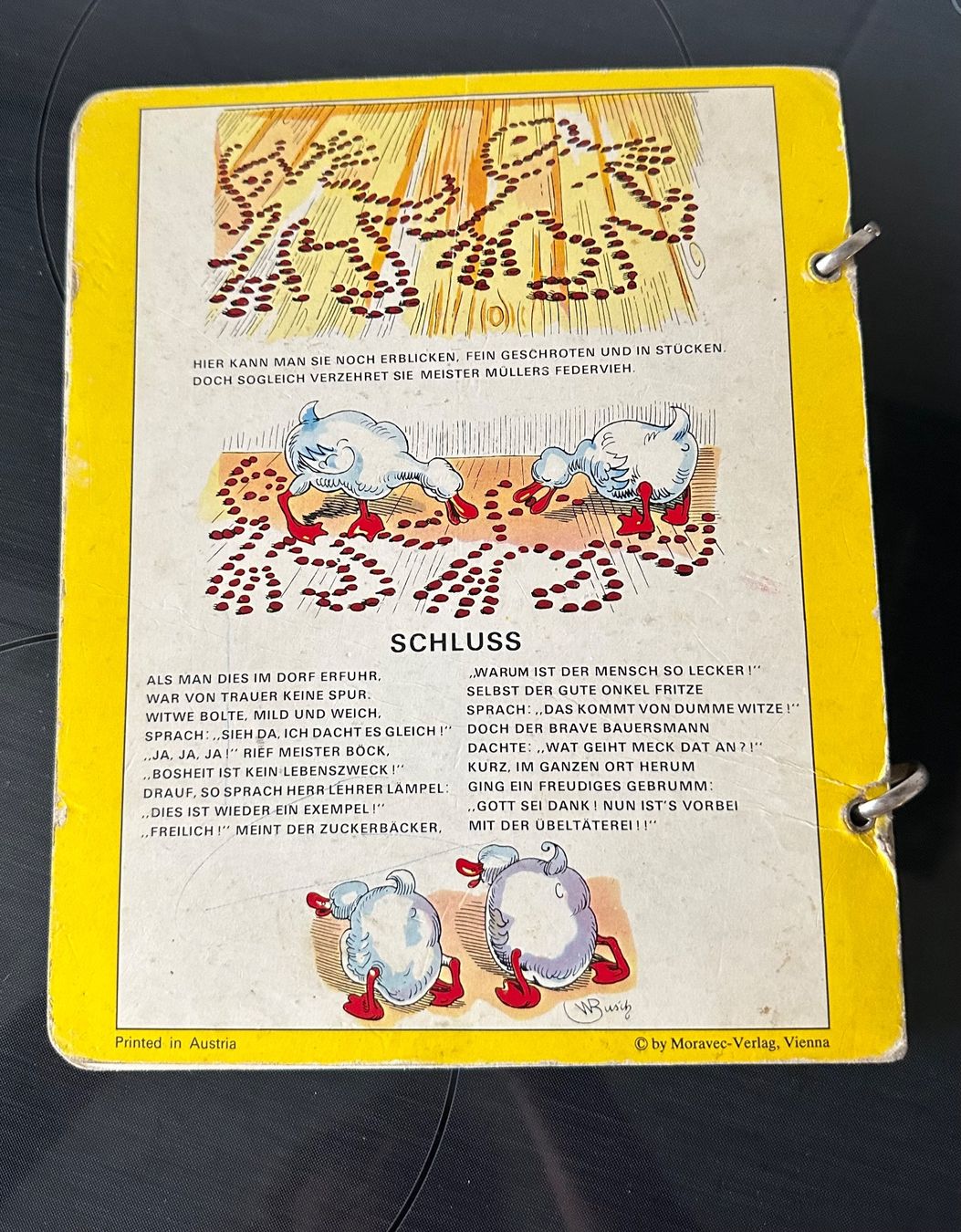 Bücher: Kinderbuch von 1960 Max & Moritz – Gebraucht aus Zürich von bra_m9b2 2