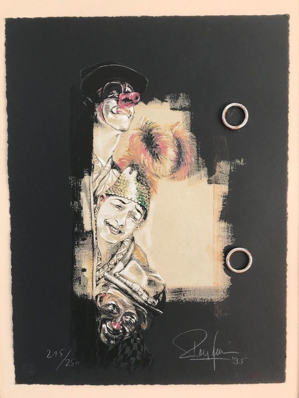 Grafica & Litografie: Rolf Knie, Trio Infernale – Nuovo (secondo la descrizione) da Einsiedeln venduto da artgallery59 3