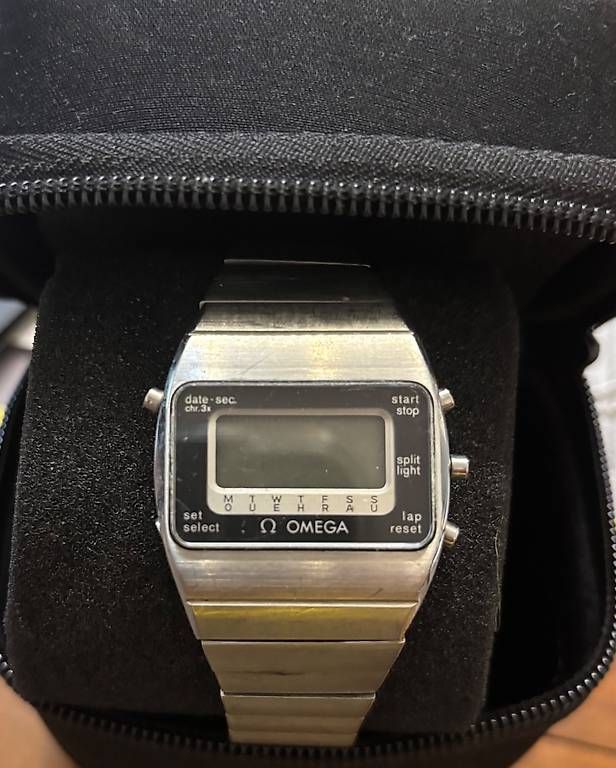 Orologi: Rare OMEGA Constellation Digital LCD - Calibre 1620 - – Usato da MORGES venduto da lroman