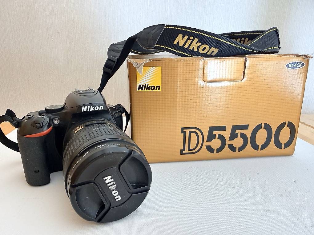 Kamera: Nikon D5500, Objectif, 2 batteries – Gebraucht aus Lausanne von fynou