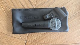 Shure SM58 - Gesangsmikrofon (Komplettset wie Neu)