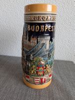 Budapest Bierkrug  Handbemalt