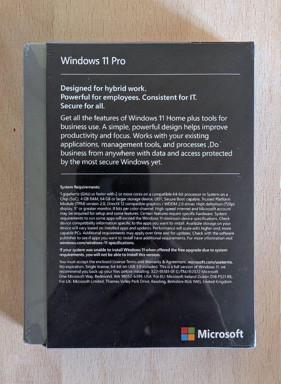 Microsoft Software: Windows 11 Pro (En) Vollversion USB – Nuovo e nell'imballaggio originale da Chevenez venduto da cla_7zq5 1