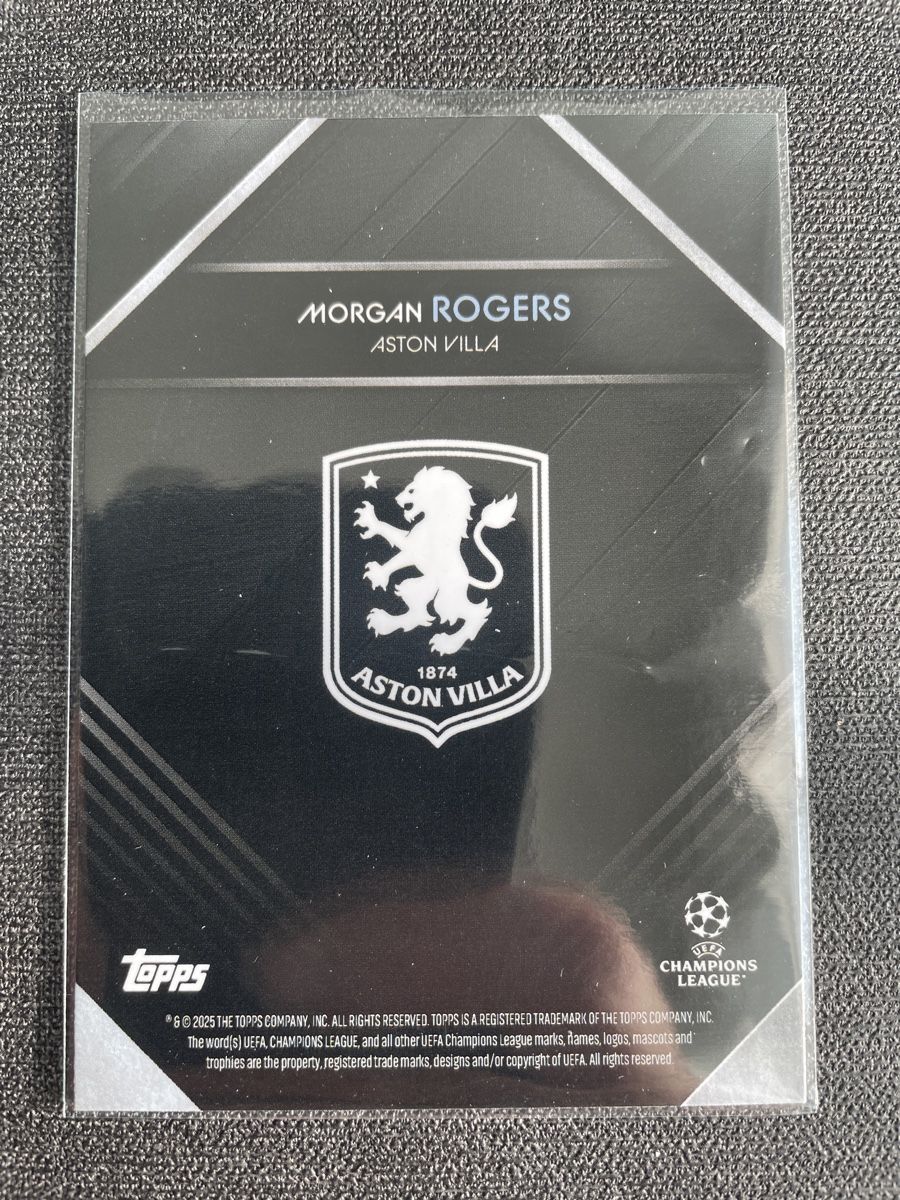 Topps Carte collezionabili: Topps Knockout Morgan Rogers Aston Villa – Nuovo (secondo la descrizione) da Burgdorf venduto da Sports_Cards_3400 1