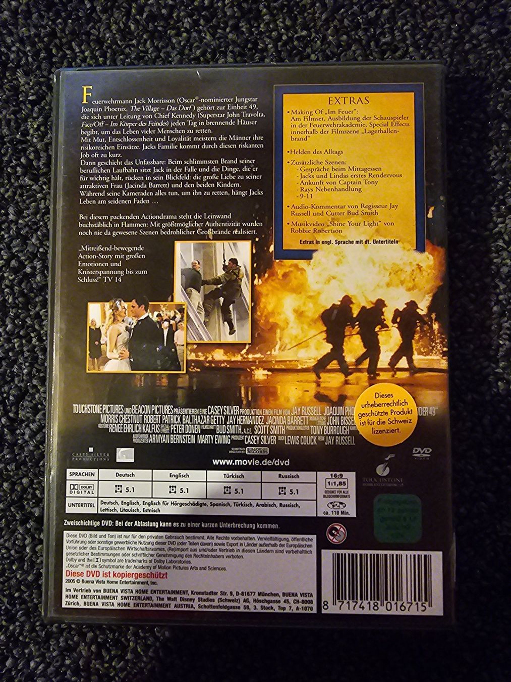 Tutti i DVDs: IM FEUER(14450) – Usato da Ruswil venduto da M71 1