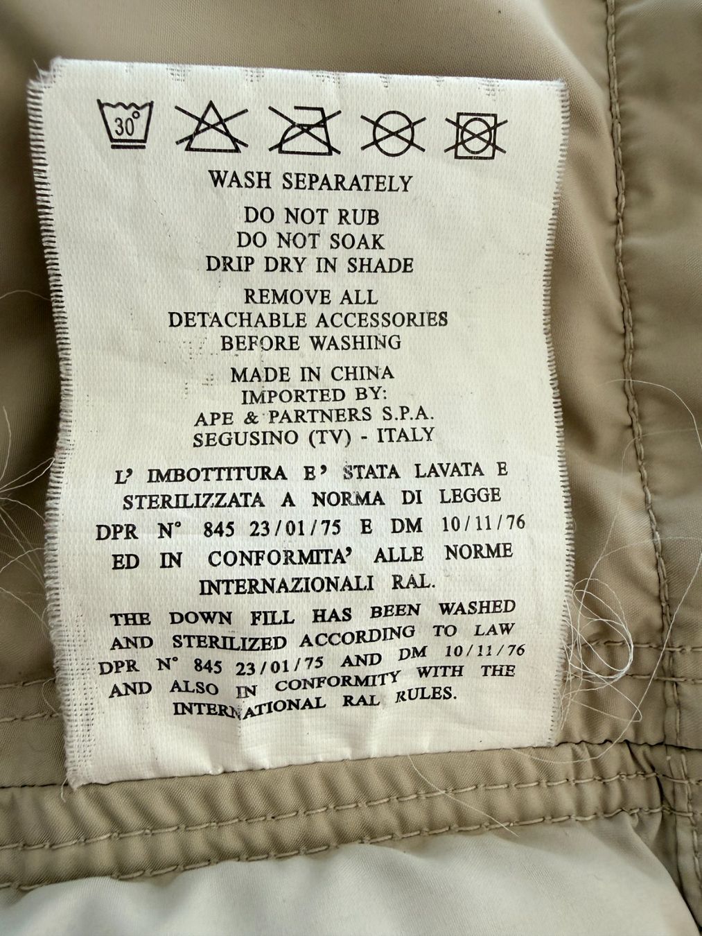 Parajumpers Cappotti: Original Parajumpers Masterpiece Series Longbear Gr. Medium – Usato da Neerach venduto da topshotta 8