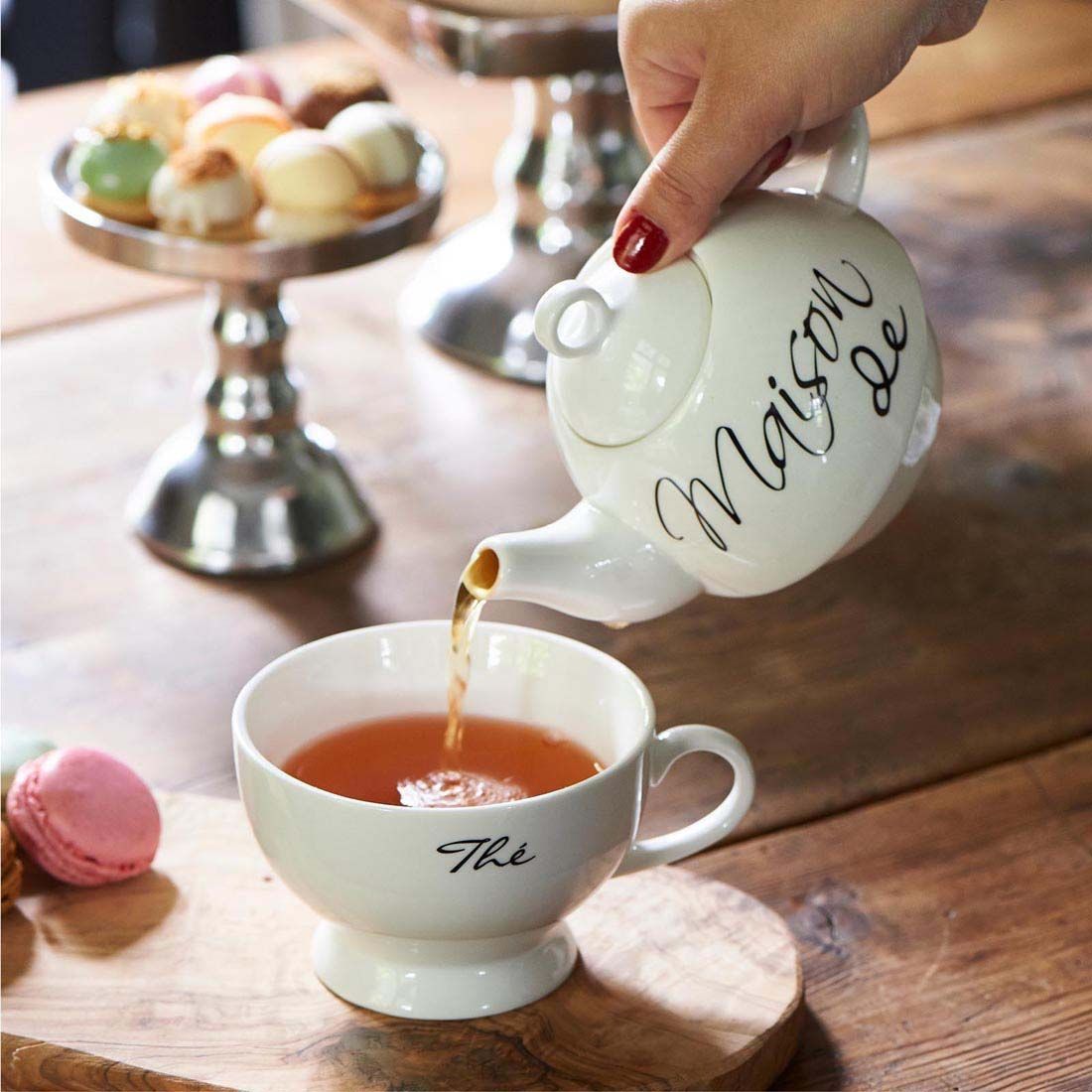 Riviera Maison Teiere: Rivièra Maison 1 Stück Tea for one – Nuovo (secondo la descrizione) da Schaan venduto da mugerle 3