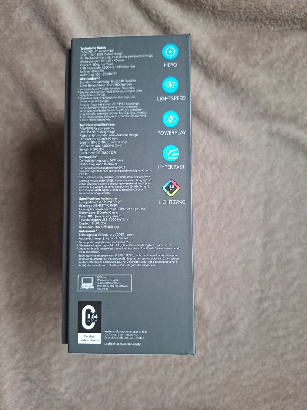 Logitech Mouse: Logitech G903 – Nuovo (secondo la descrizione) da widnau venduto da gulay66 2