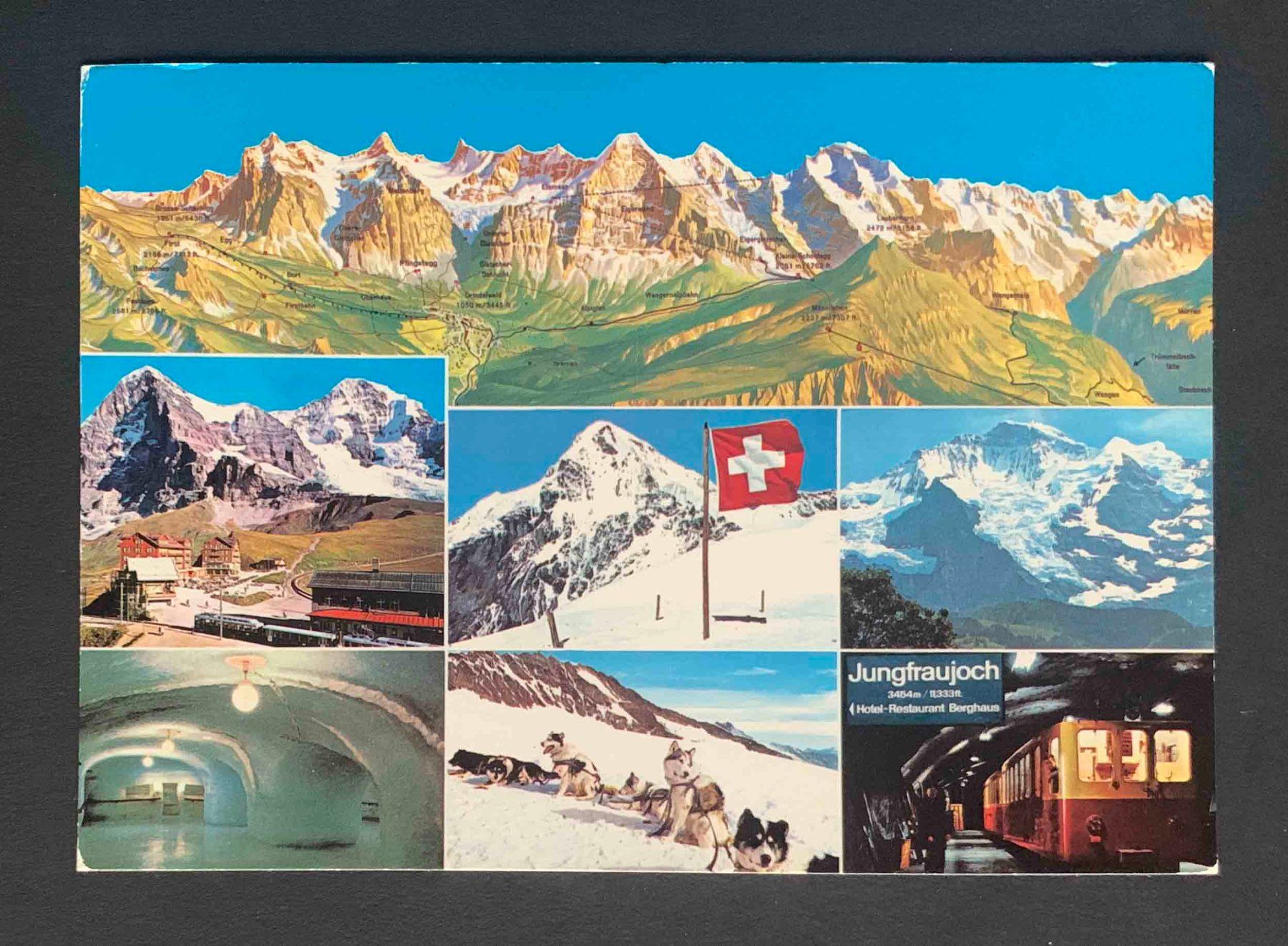 Cartoline postali: AK Jungfraujoch – Usato da Goldau venduto da artelier1