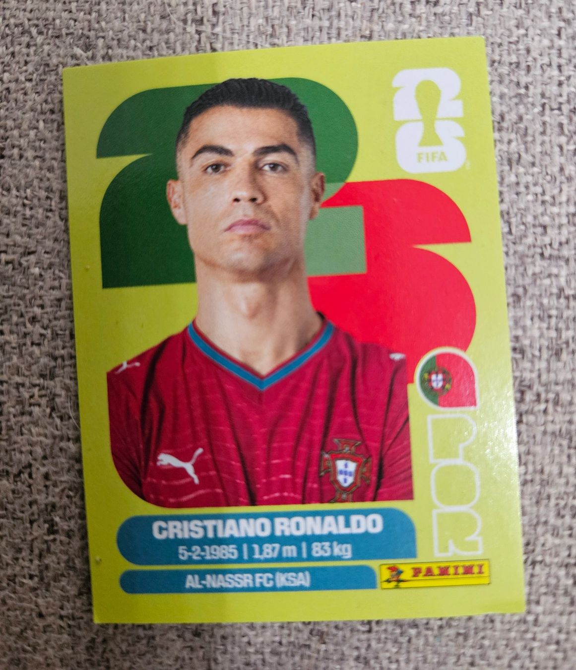 Panini Cartes à collectionner: Panini Bild WM 2020 Ronaldo – Neuf (Voir description) à Emmenbrücke par Picasso6037