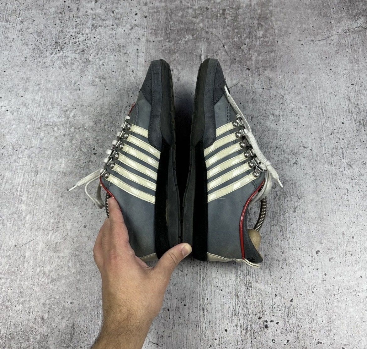 Dsquared2 Scarpe da uomo: Dsquared2 Schuh Kick it! Low top Sneaker – Usato da Bern venduto da nih_yc57 1