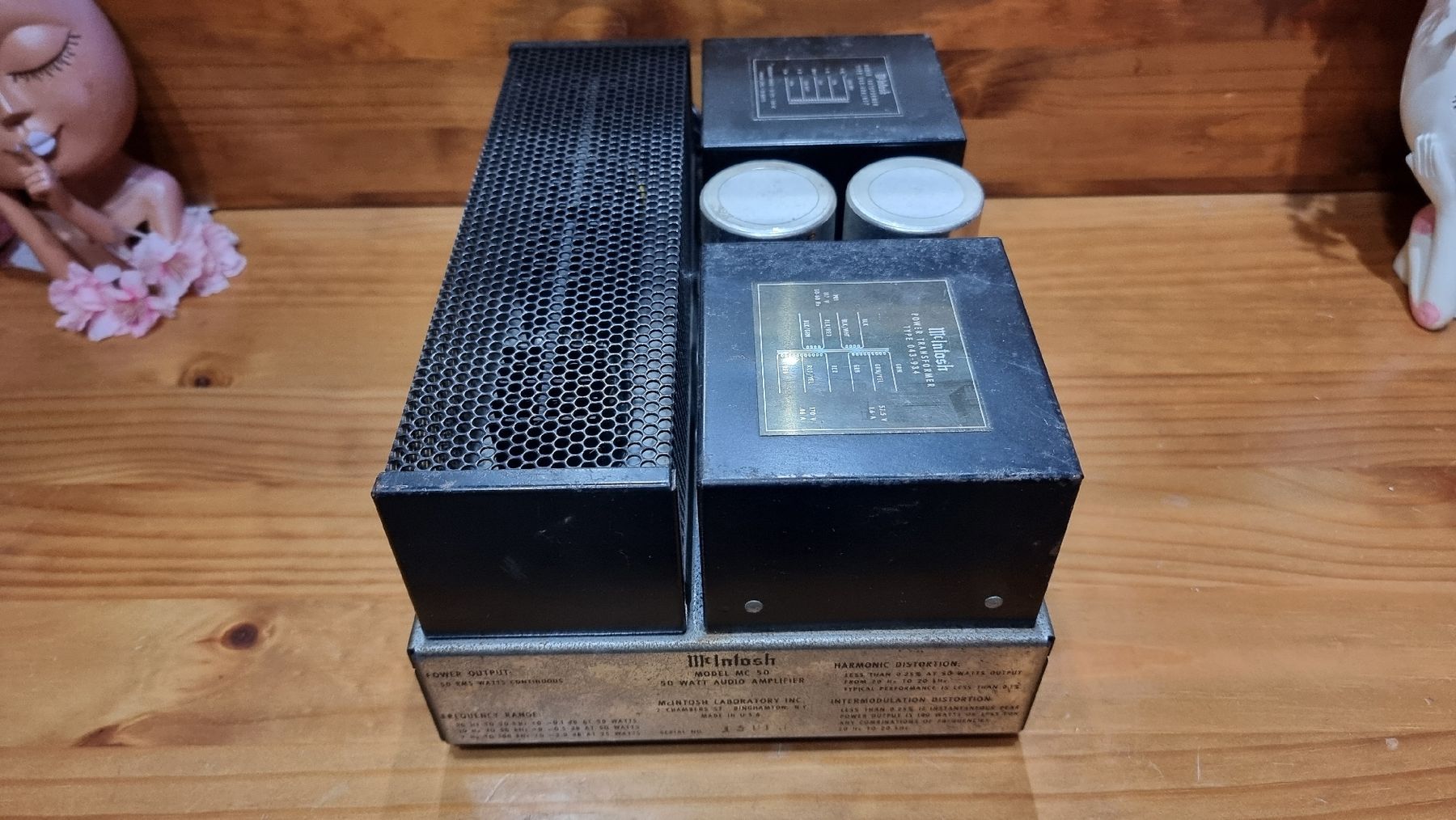 McIntosh Verstärker: McIntosh MC50  – Gebraucht aus Schöfflisdorf von Silvervintage.CH 4