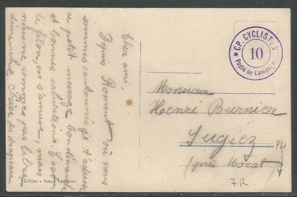 Cartoline postali: Carte P ( Romont ) – Usato da La Russille venduto da Nono4 1
