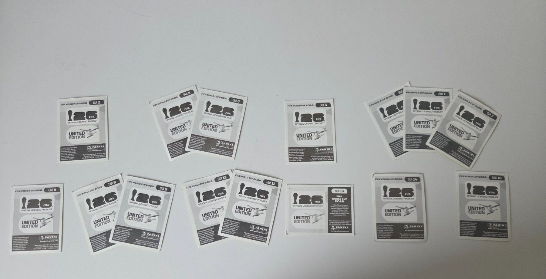 Panini Carte collezionabili: Sticker Panini WM 2026 Schweiz 15 Stk – Nuovo (secondo la descrizione) da Baar venduto da Honzik02 1