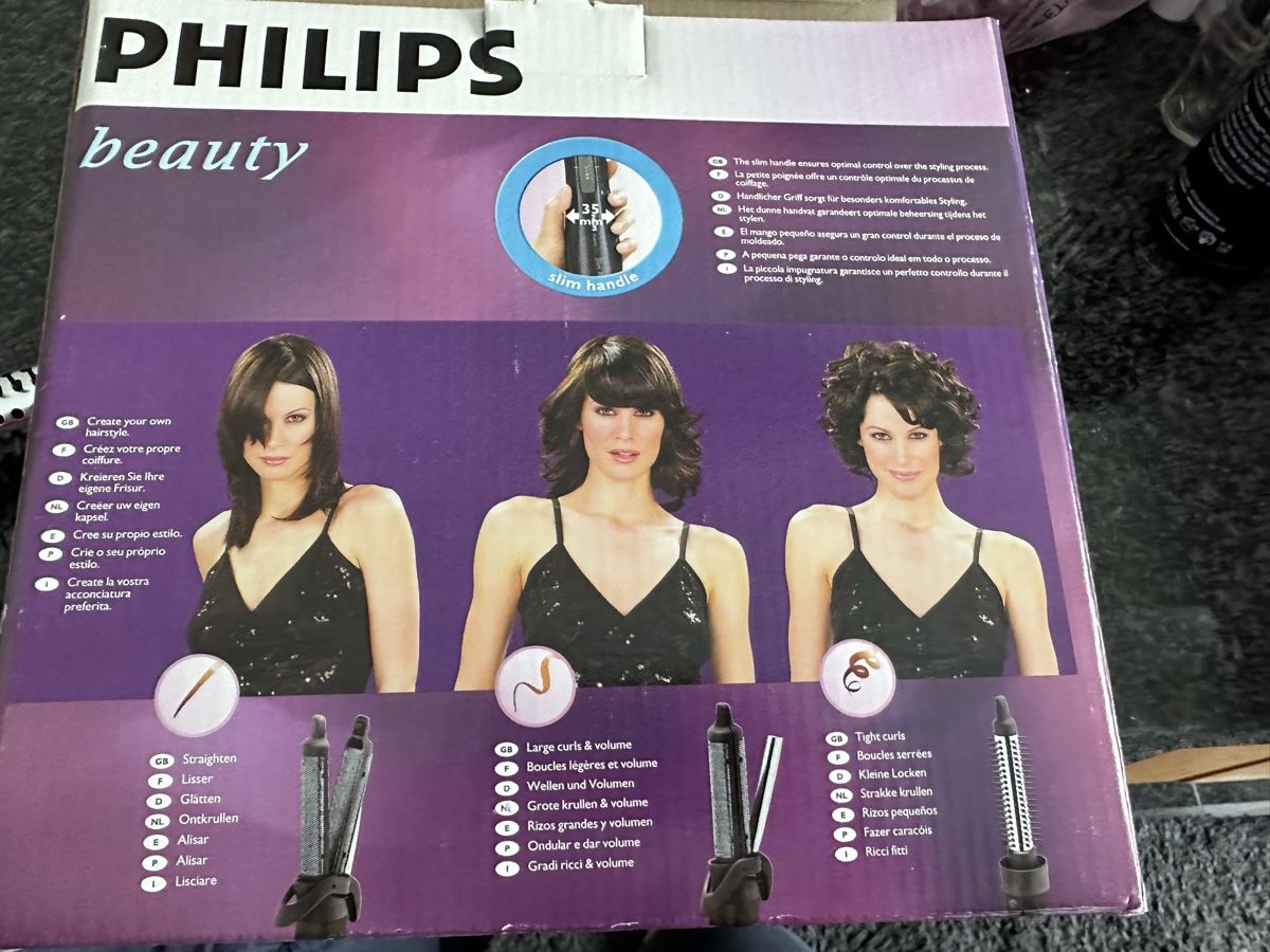 Philips Lockenstäbe & Haarglätter: Philips Lockenstab/Glätteisen, wie neu – Neu (gemäss Beschreibung) aus Wettswil von haddy91 4