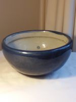 Antike grosse Schale, monochrom, Blau, ca 1800 CHINA
