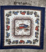 Foulard polyester vintage 67x67