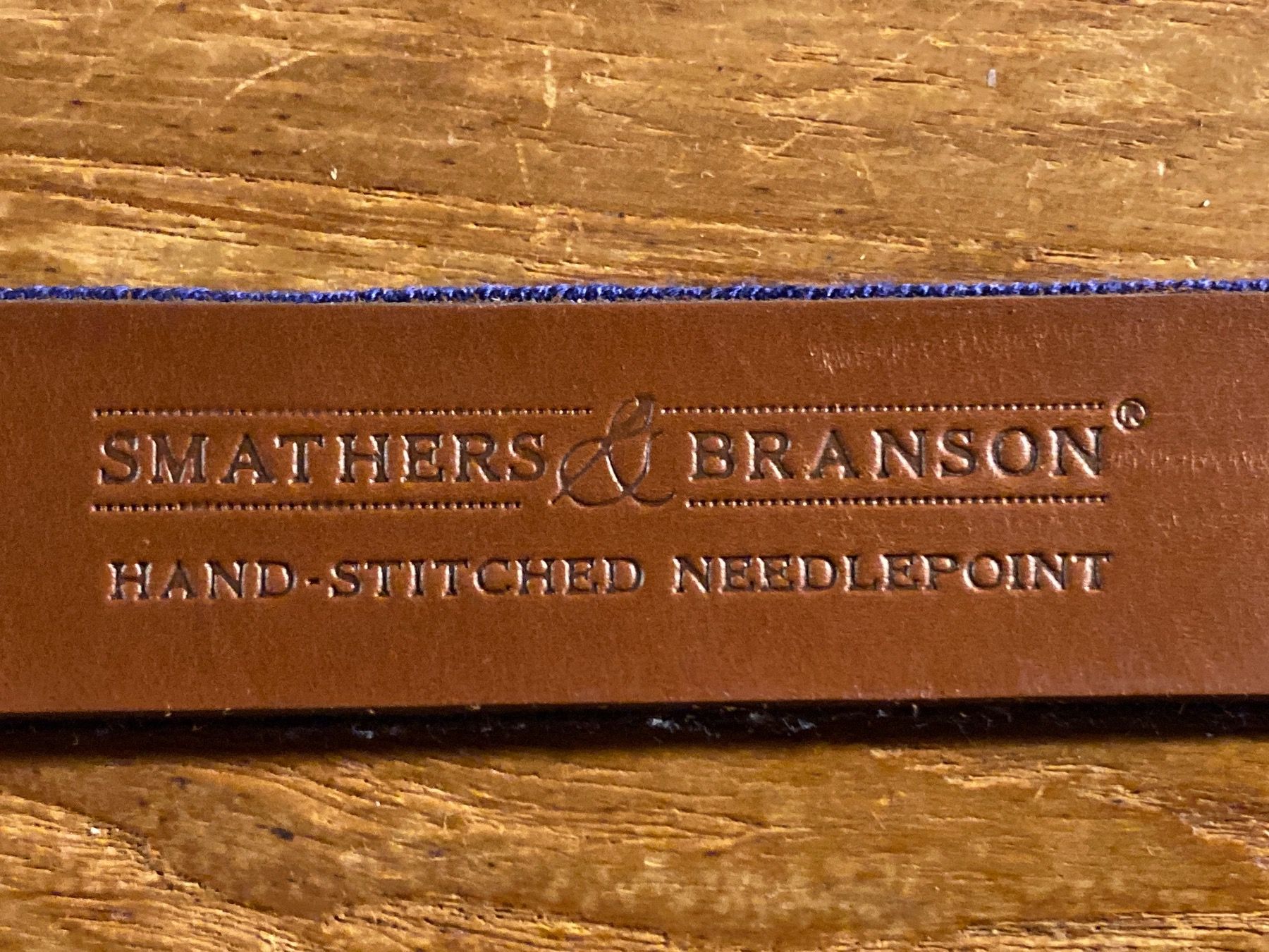 Cinture: Smathers & Branson X Rowing Blazers Gürtel 95com – Nuovo e nell'imballaggio originale da Birmensdorf ZH venduto da PolzerJ1 2