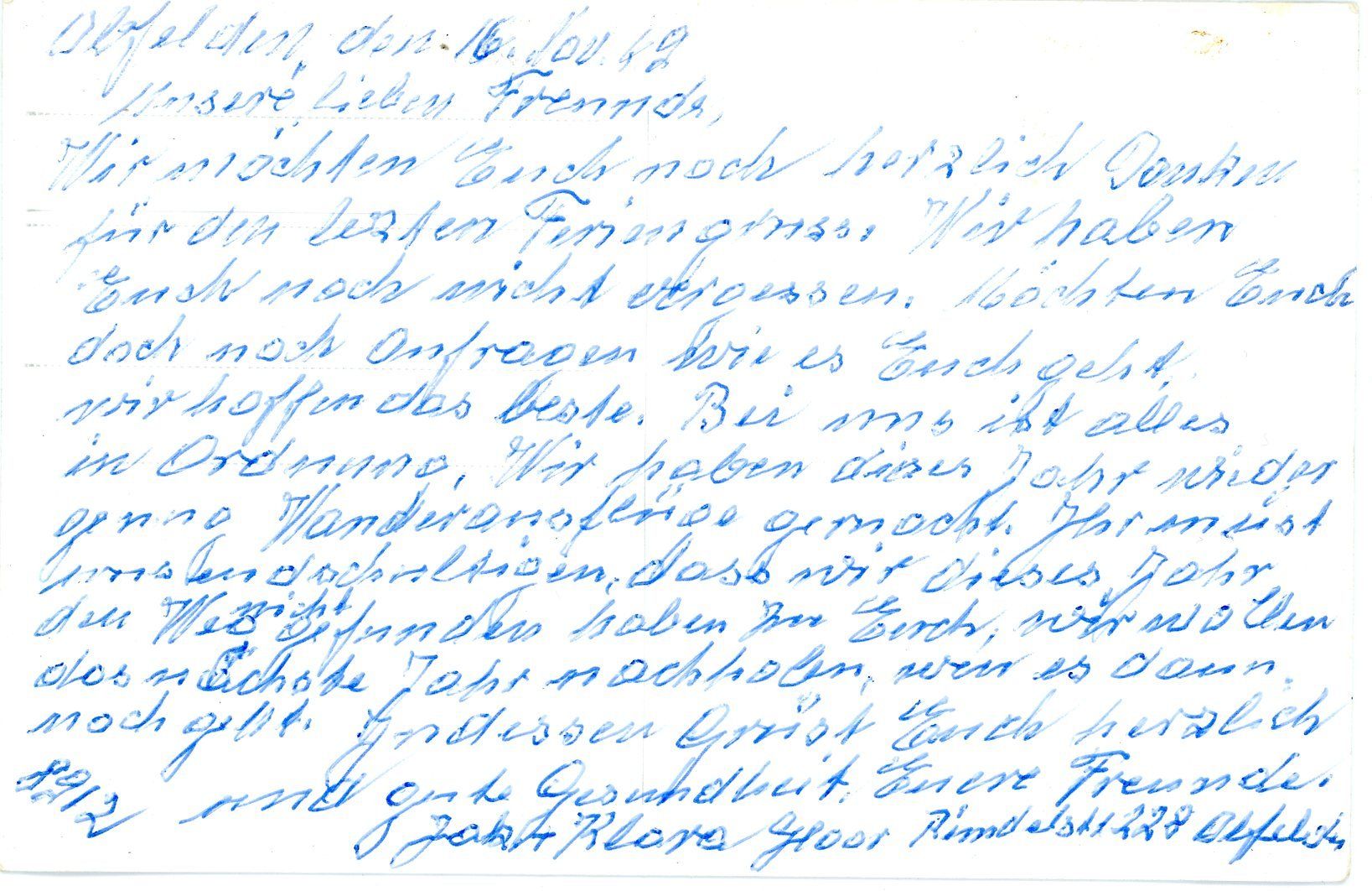 Cartoline postali: OBFELDEN ? – Usato da Einsiedeln venduto da otm_7s5v 1