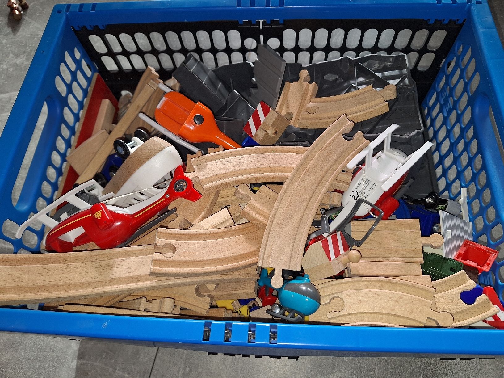 Giocattoli: Eisenbahn Set Holz 5Kg – Usato da Egerkingen venduto da Niceli1 6