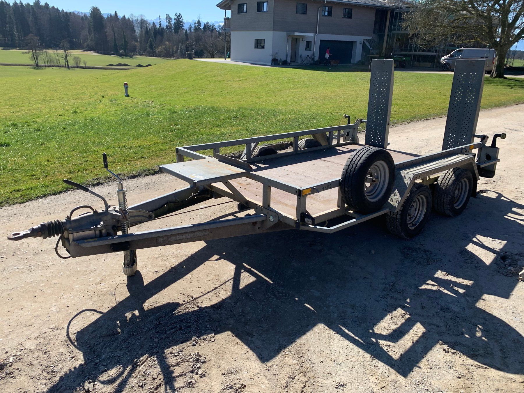 Ifor Anhänger: Bagger Anhänger GG 3500Kg – Gebraucht aus Hausen am Albis von toppreis05 1