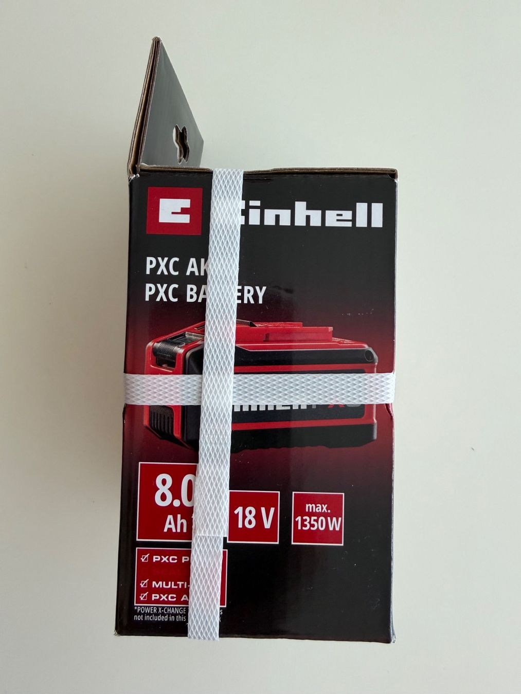 Einhell Caricatori & Batterie: Einhell Batterie PXC Plus 8Ah 18V – Nuovo e nell'imballaggio originale da St-Gingolph venduto da GoldenKeys 2