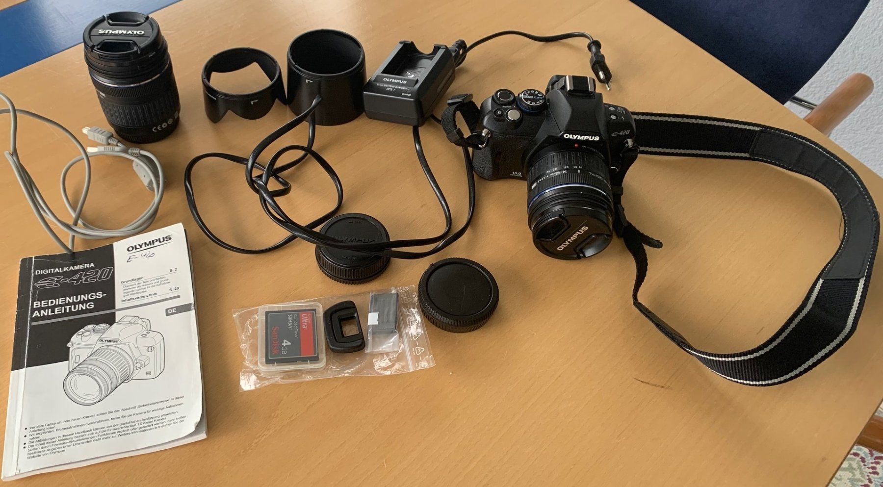 Olympus Kamera: Olympus Digitalkamera E420 – Gebraucht aus Rütihof von muetzi01