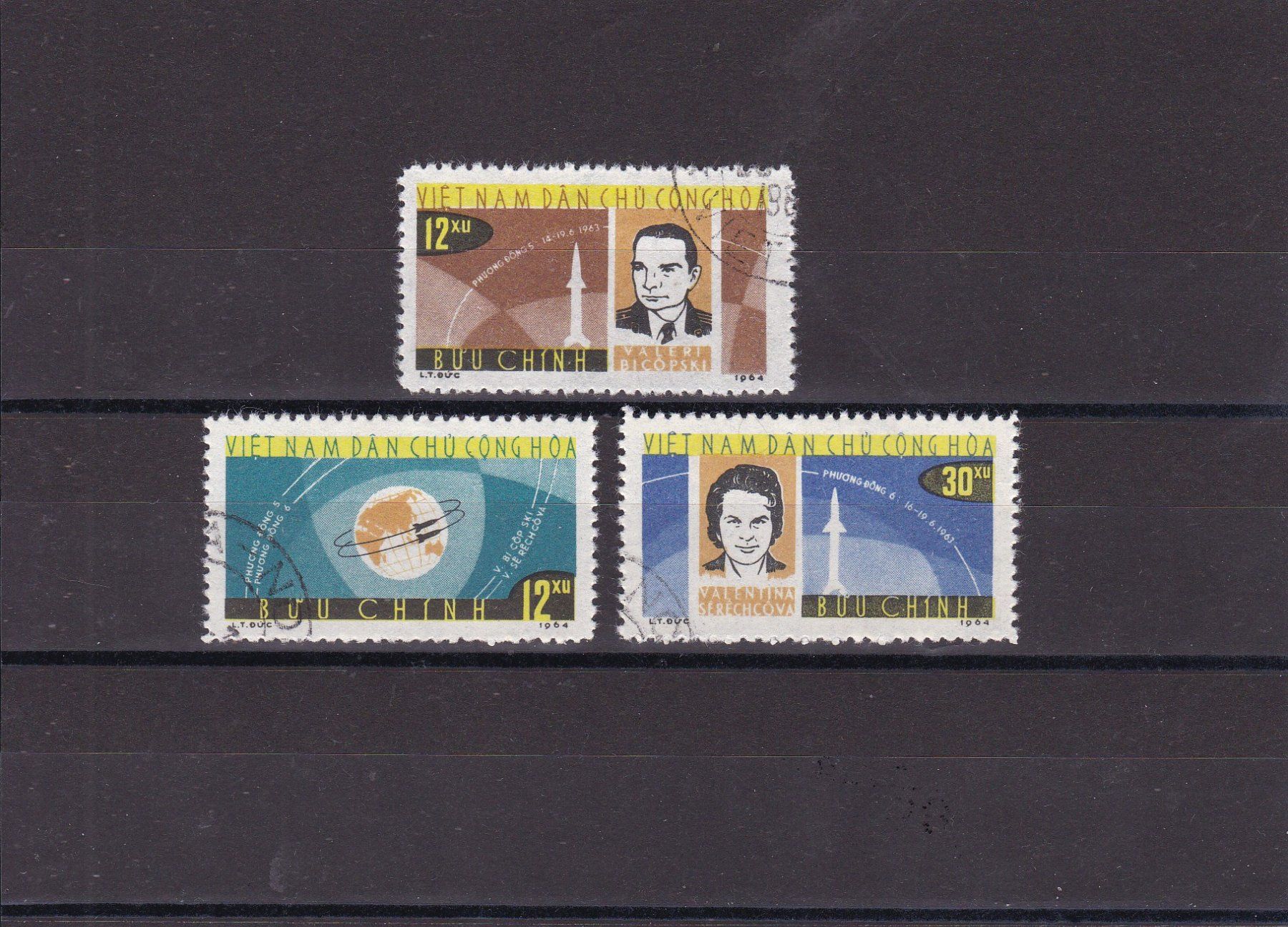 Alle Briefmarken: VIETNAM 1964 – Gebraucht aus Gretzenbach von Sikim